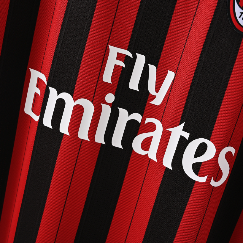 13-14 AC Milan Home Retro Kit