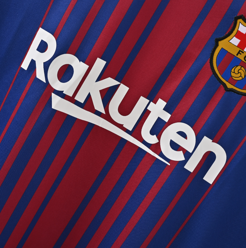 17-18 Barcelona Home Retro Kit