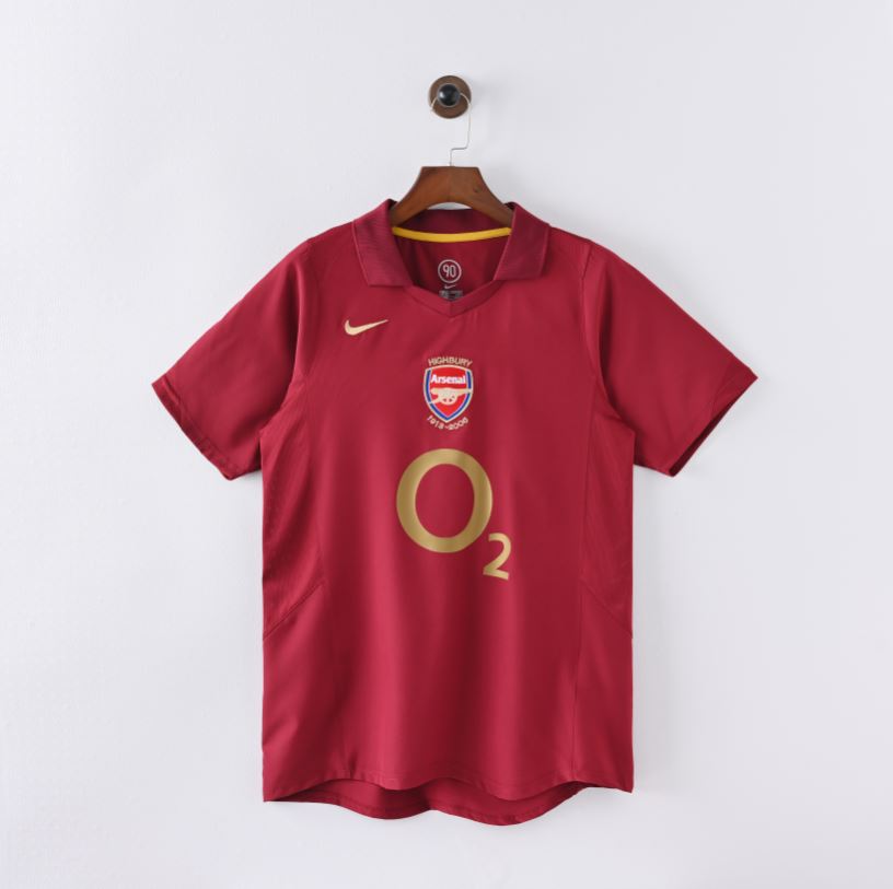 05-06 Arsenal Home Retro Kit