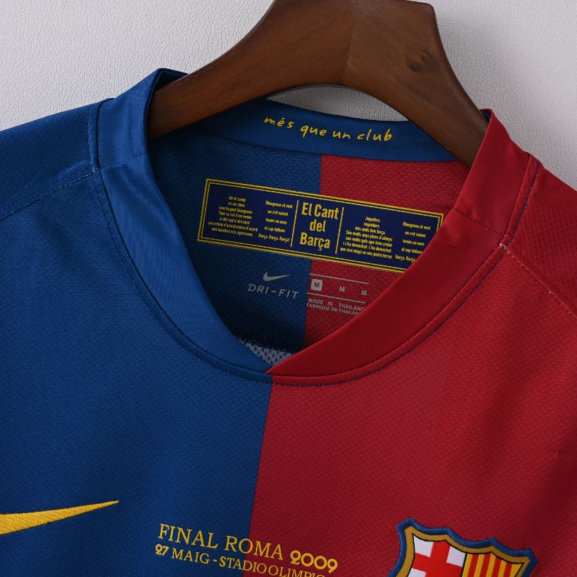 08-09 Barcelona Home Retro Kit