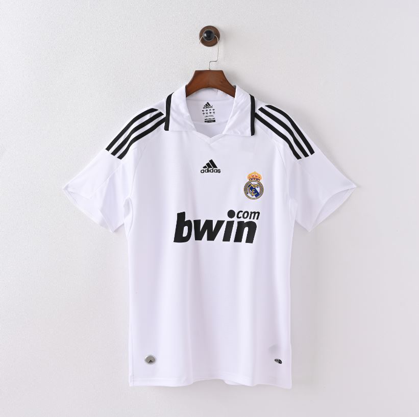 08-09 Real Madrid Home Retro Kit