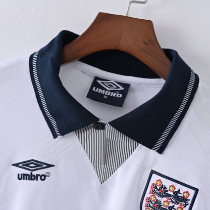 1990 England Home Retro Kit