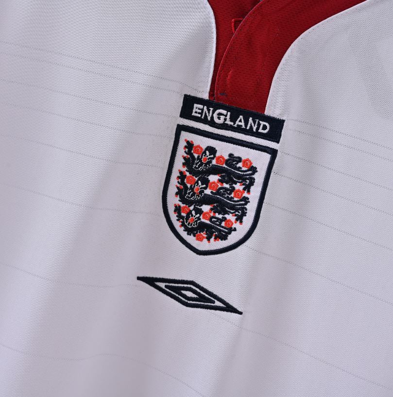 2004 England Home Retro Kit