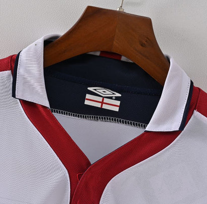2004 England Home Retro Kit
