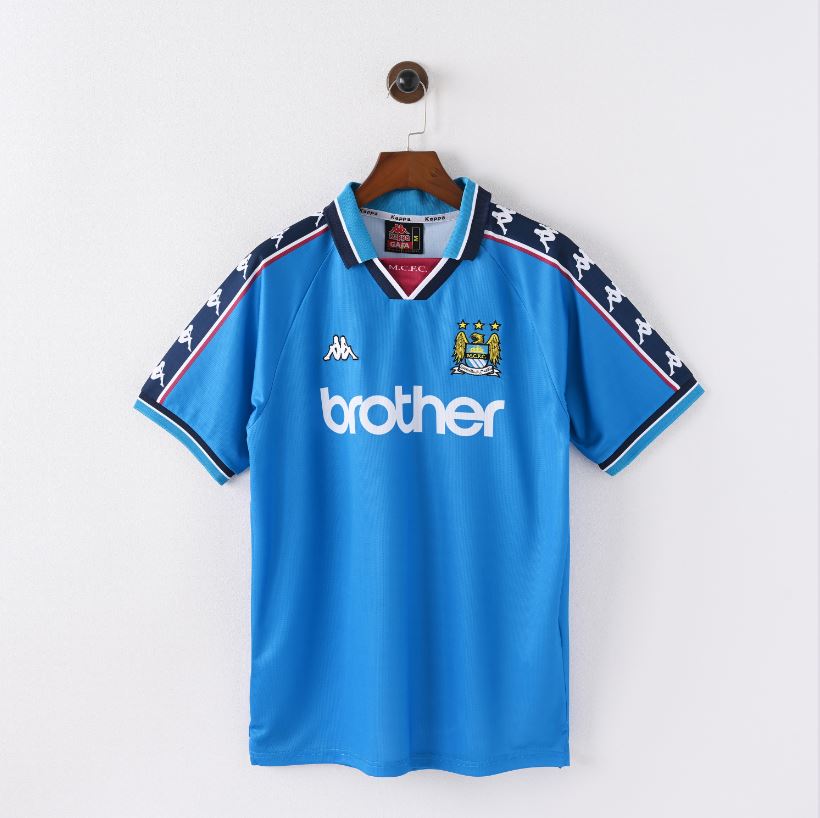 97-98 Manchester City Home Retro Kit