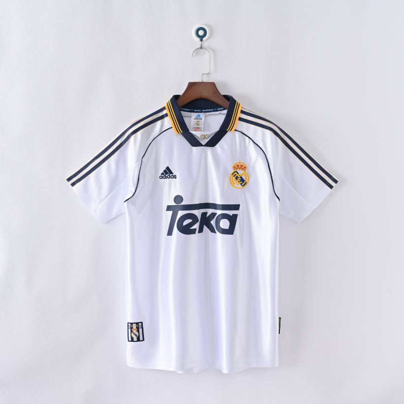 1998-2000 Real Madrid Home Retro Kit