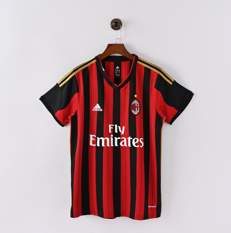 13-14 AC Milan Home Retro Kit