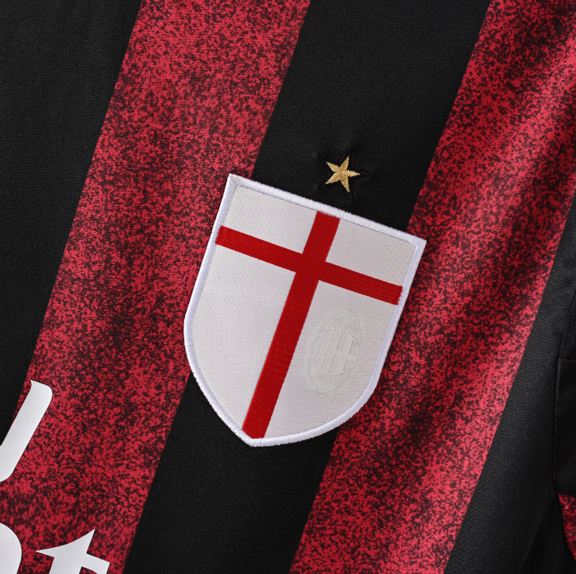 15-16 AC Milan Home Retro Kit