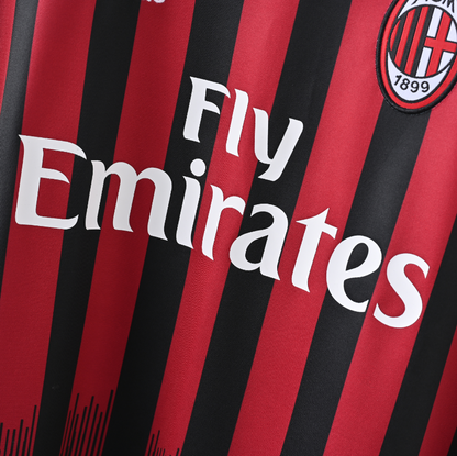 16-17 AC Milan Home Retro Kit