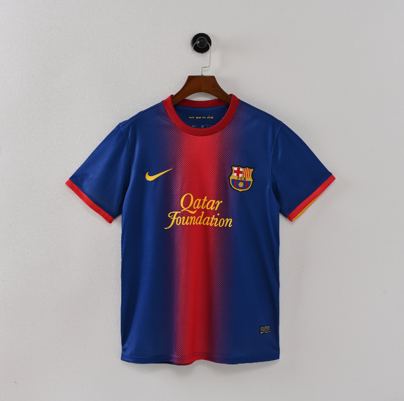 12-13 Barcelona Home Retro Kit