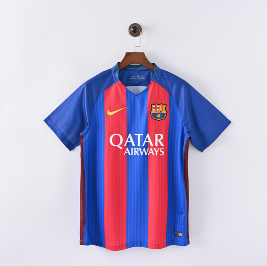 16-17 Barcelona Home Retro Kit