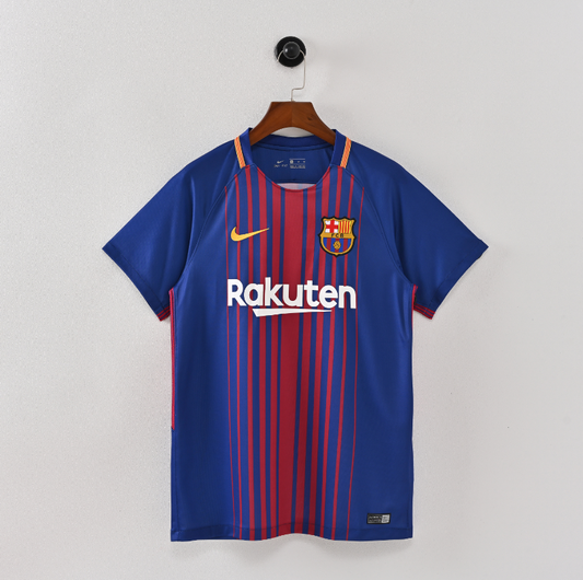 17-18 Barcelona Home Retro Kit