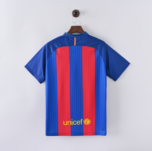 16-17 Barcelona Home Retro Kit