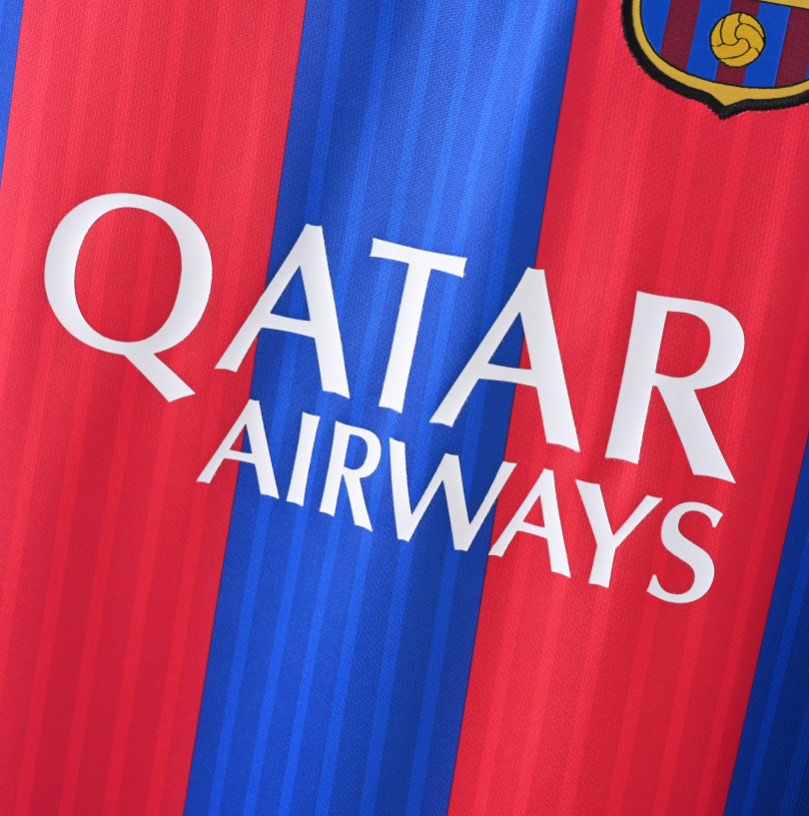 16-17 Barcelona Home Retro Kit