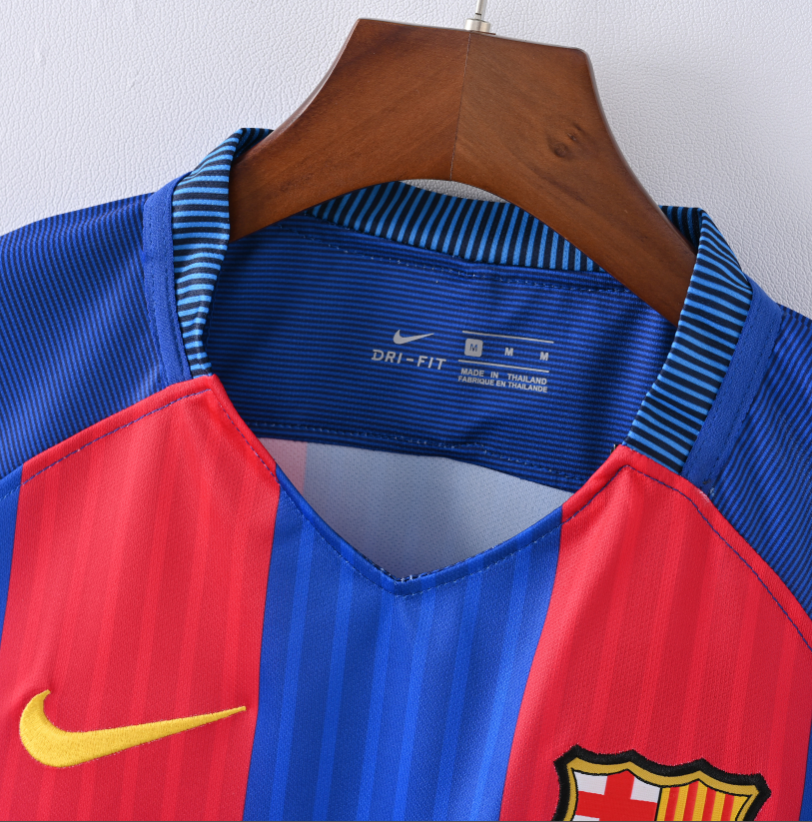 16-17 Barcelona Home Retro Kit
