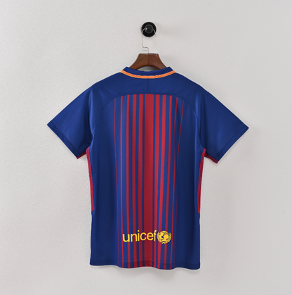 17-18 Barcelona Home Retro Kit