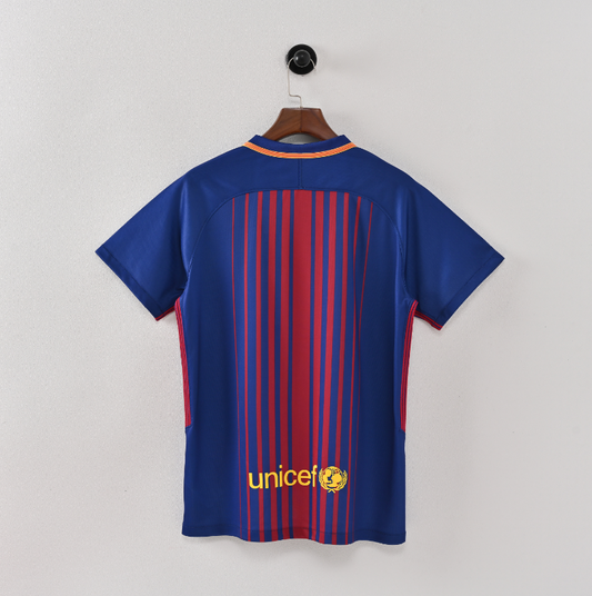17-18 Barcelona Home Retro Kit