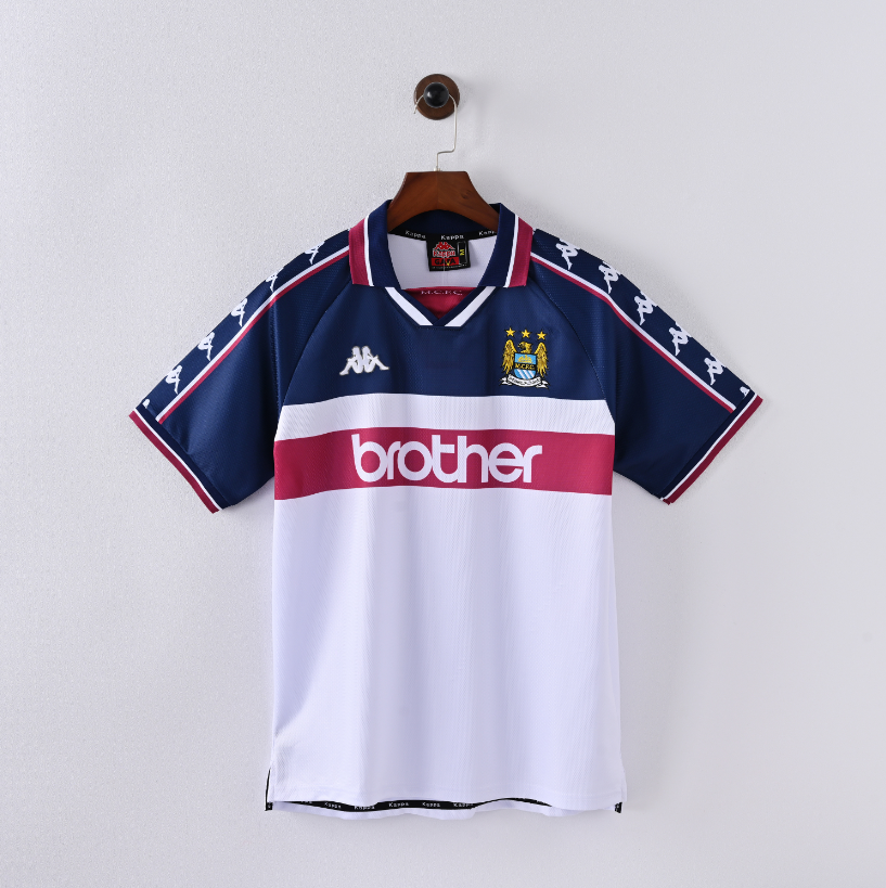 97-98 Manchester City Away Retro Kit