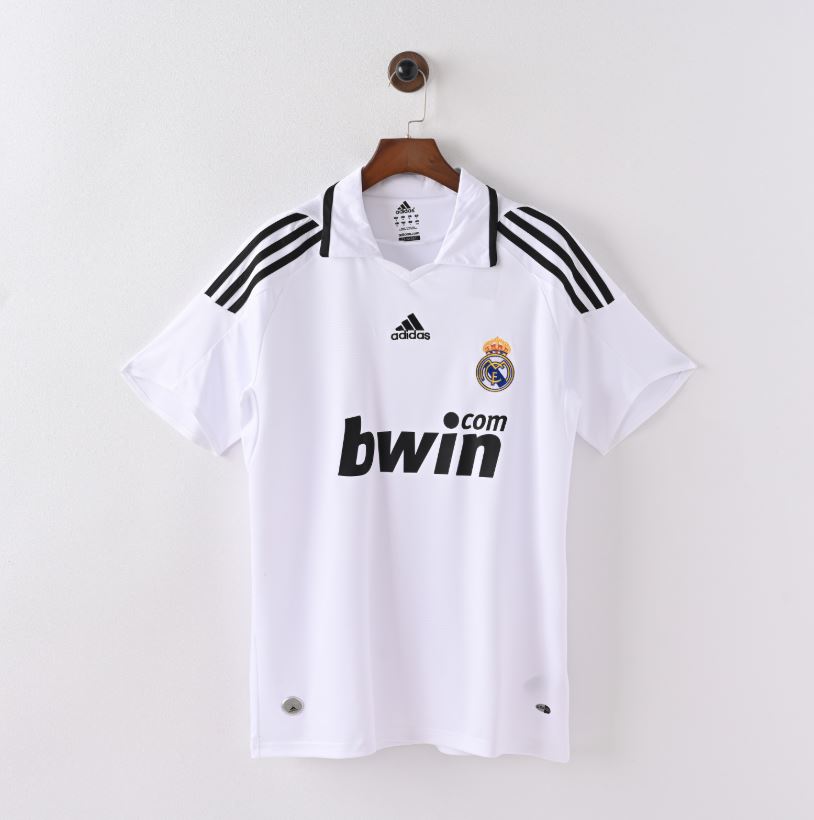 Real Madrid Retro 08-09 Home Kits
