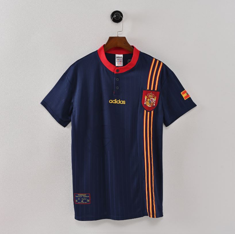 Spain 1996 Away Kits